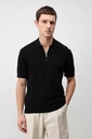 Antioch Comfort Slim Zippered Men's Knitwear T-Shirt