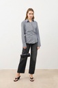 Antioch Double-Breasted Plaid Women's Shirt