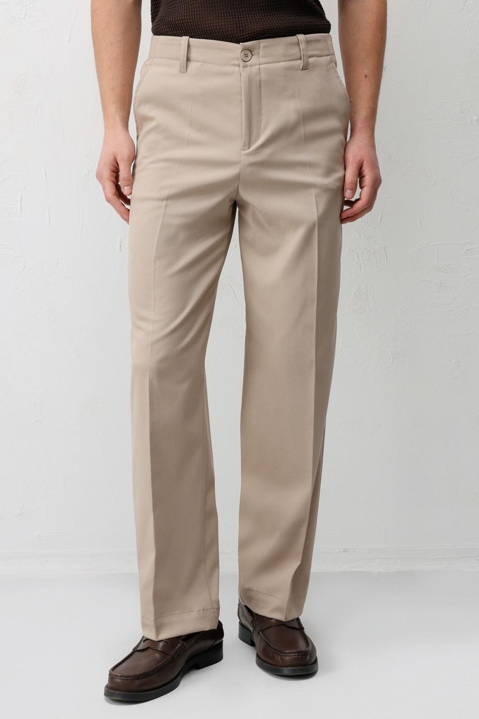 Straight Fit Men's Trousers