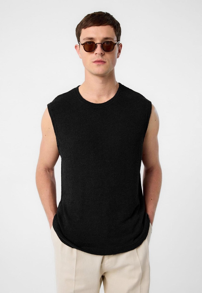 Antioch Textured Men's Sleeveless T-Shirt (S)