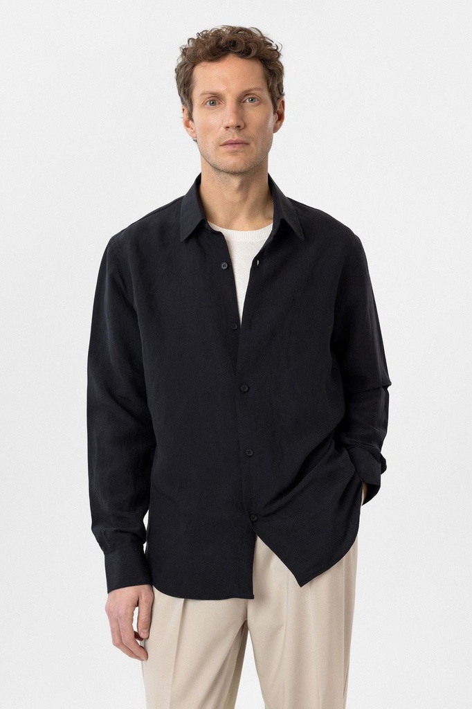 Relaxed Fit Modal Fabric Men's Shirt