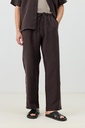 Lyocell Blend Relaxed Fit Men's Trousers