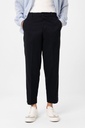 High-Waisted Straight Fit Men's Trousers