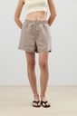 Antioch Modal-Blend Waist Elasticated Striped Women's Shorts