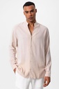 Antioch Mandarin Collar Long-Sleeved Men's Shirt