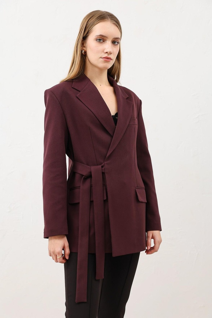 Antioch Belted Women's Blazer (S)