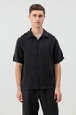 Antioch Lyocell Blend Hidden Button Men's Shirt
