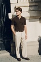 Antioch Comfort Slim Zippered Men's Knitwear T-Shirt