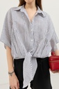 Antioch Knotted Striped Women's Shirt