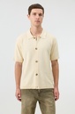 Antioch Textured Button Closure Knitwear Shirt