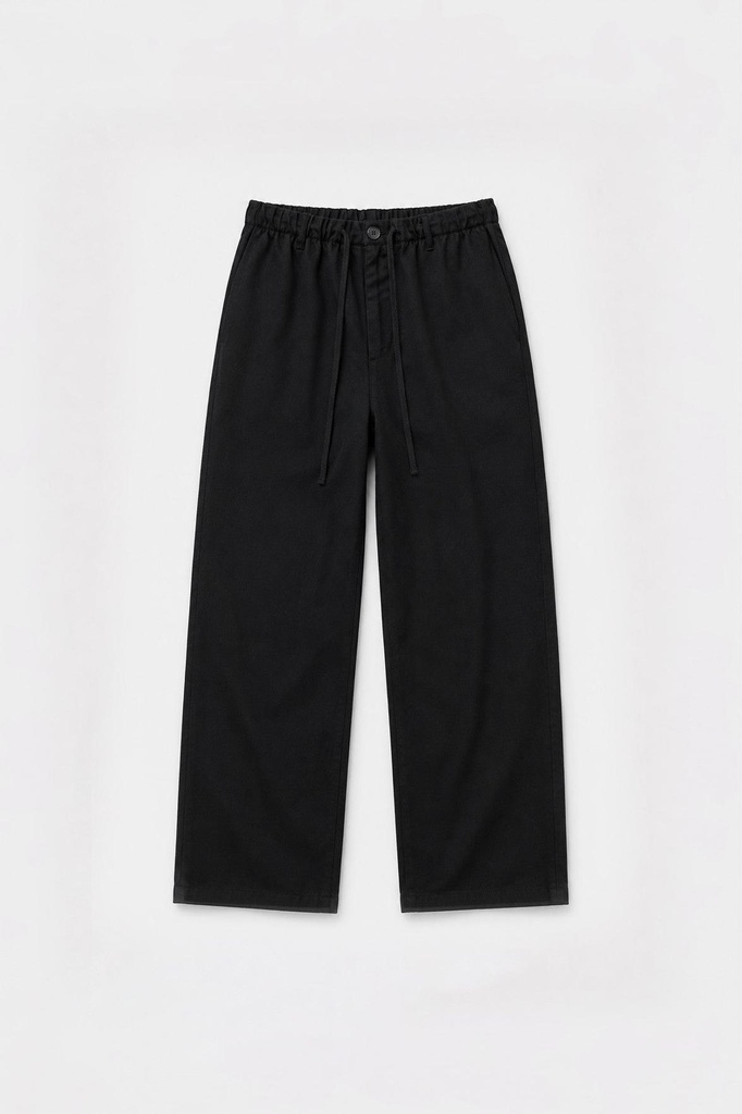[A26Y2858-Siyah-5] Antioch Linen-Blend Relaxed Men's Trousers (S)