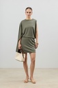 Asymmetric Single Sleeved Women's Set