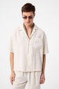 Antioch Notched Collar Modal Fabric Men's Shirt