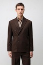 Antioch Double-Breasted Relaxed Fit Men's Blazer Jacket