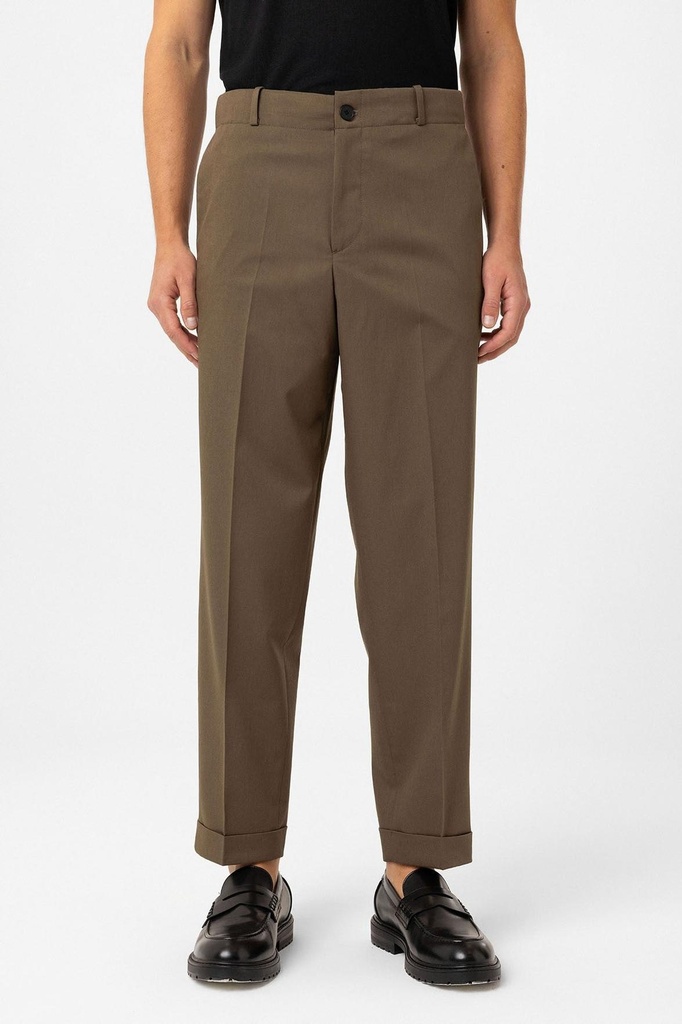 Antioch High-Waisted Straight Fit Men's Trousers