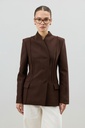 Antioch Body-Hugging Fitted Women's Blazer Jacket