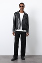 Antioch 100% Leather Biker Jacket