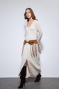Antioch Slit Detailed Knitwear Dress