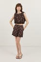 Antioch Polka-Dot Sleeveless Top
