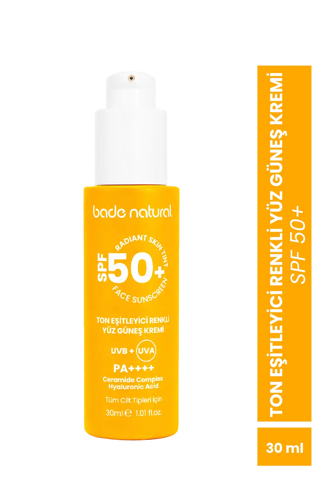 [BN.0520] SPF 50+ tone-evening colored for face sun protection cream