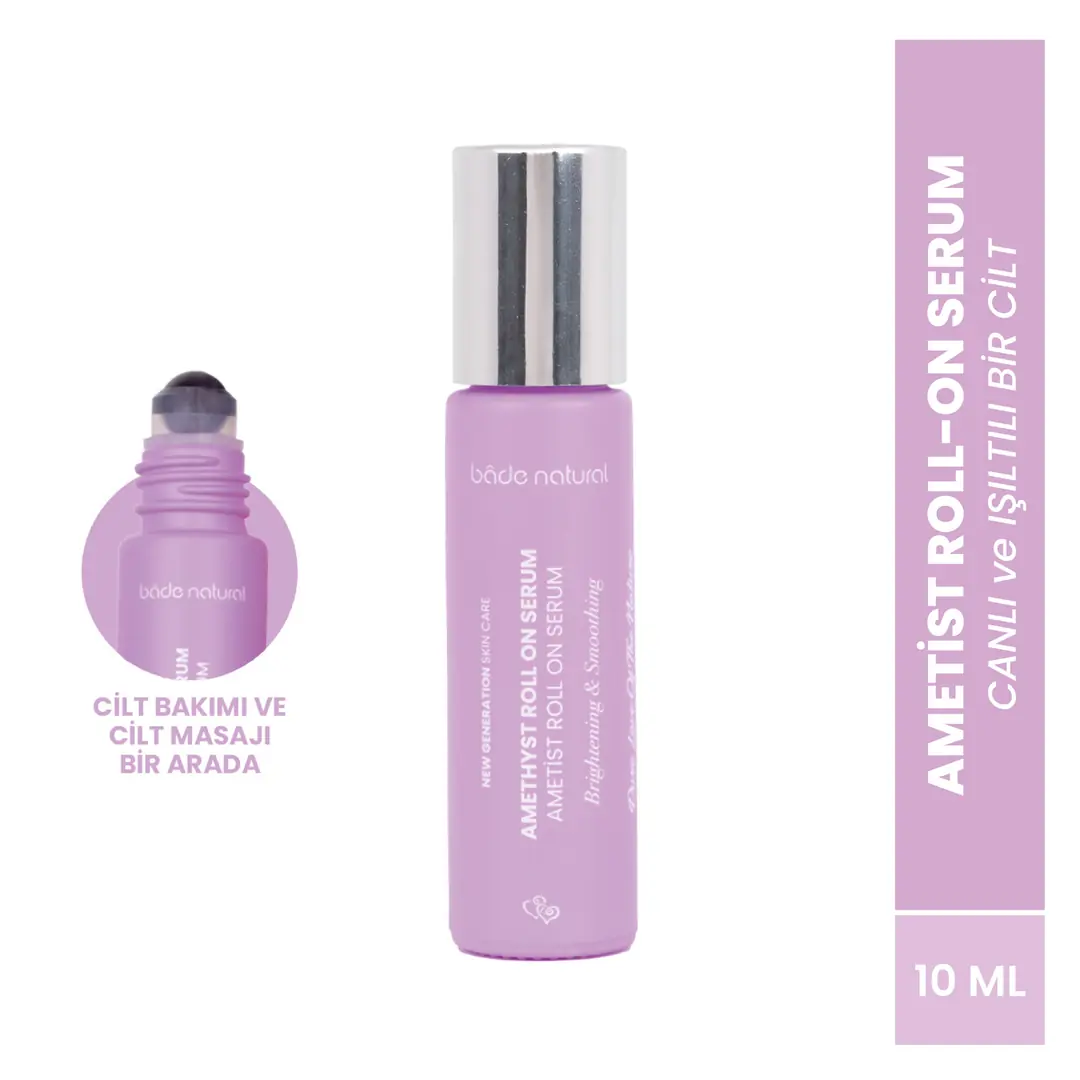 [BN.0220] Ametist rolikli yuz uchun massaj serum 10 ml