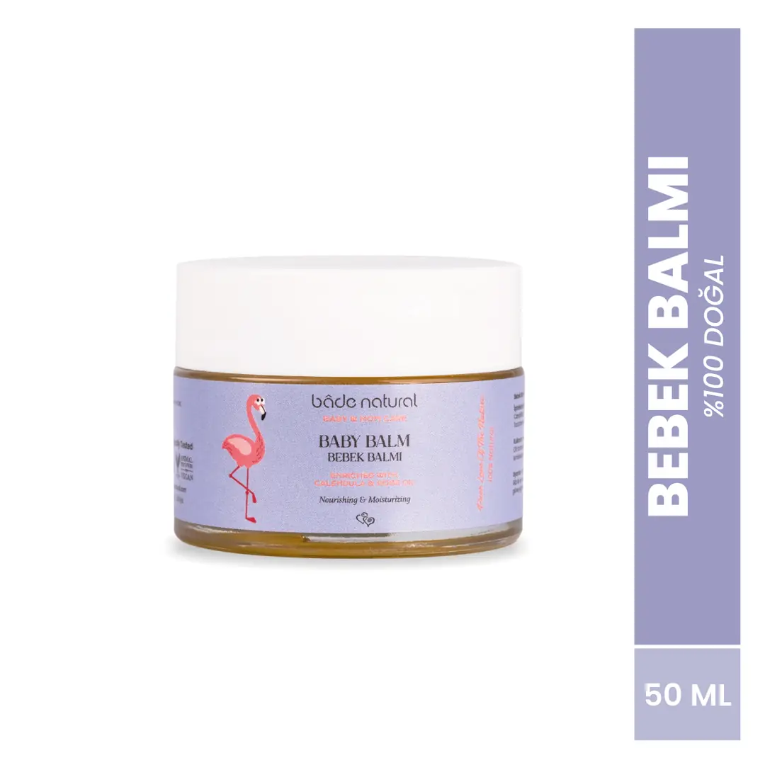 [BN.0372] ozuqali va tinchlantiruvchi %100 tabiiy chaqaloq balzam 50 ml