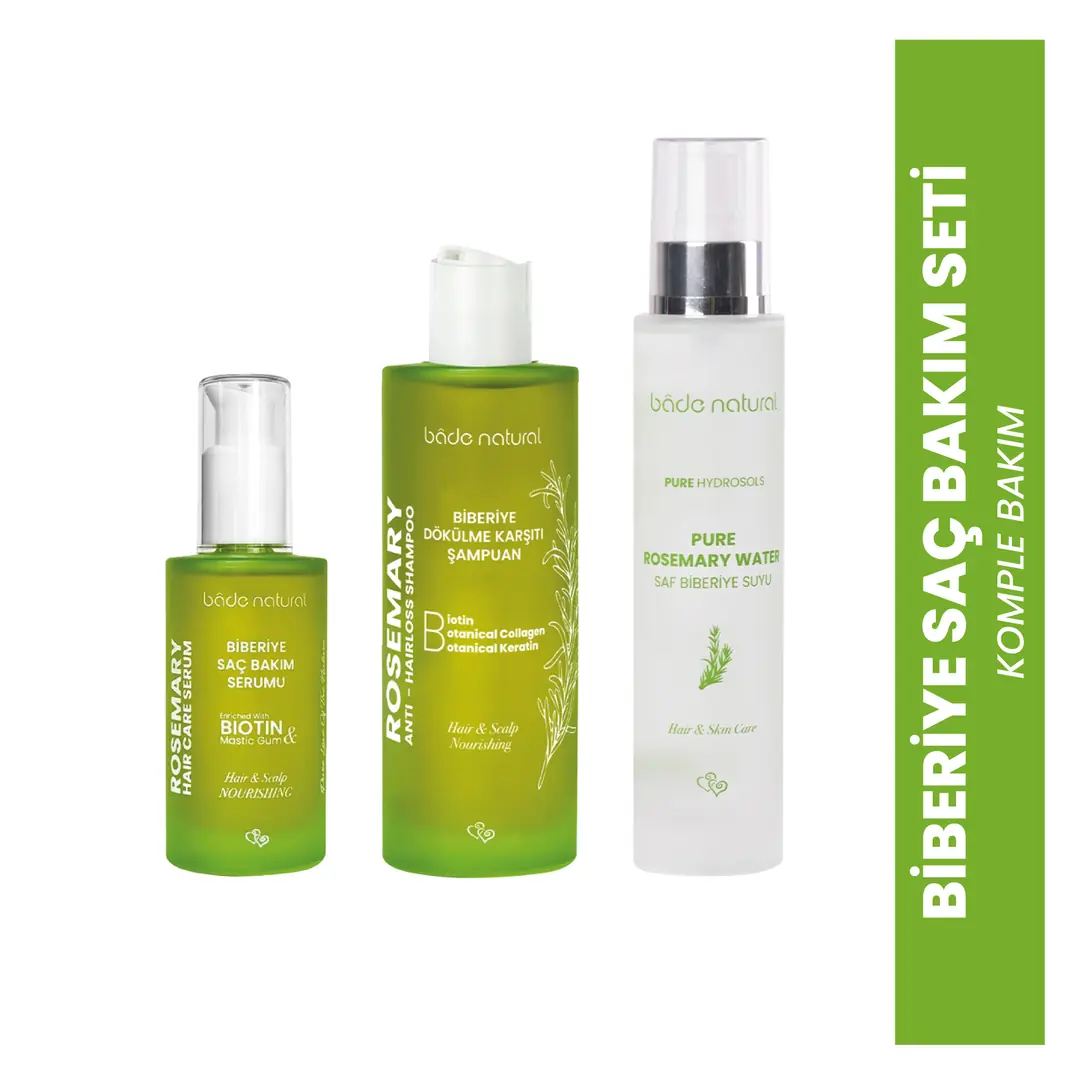 [BN.0446] rosemary anti-hair-loss and strengthening complete for hair care set
