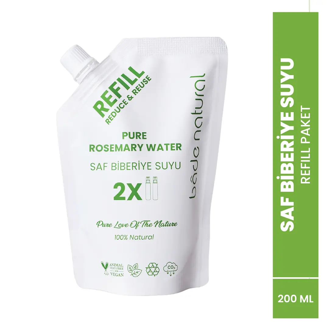 [BN.0374] rosemary Suyu strengthening for hair toner refill pack 200 ml %100 natural