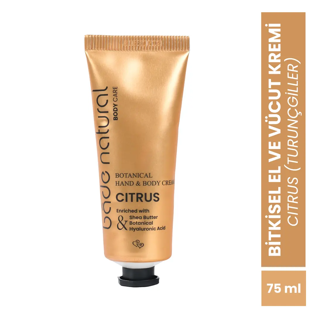[BN.0363] Citrus herbal for hands and body cream %100 natural and vegan 75ml
