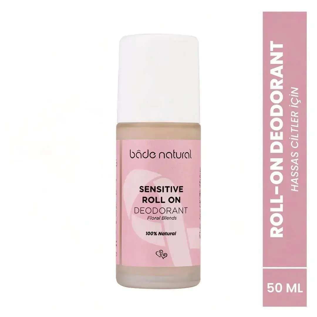 [BN.0377] natural roll-on floral blends deodorant for sensitive skin deodorizing vegan 50 ml