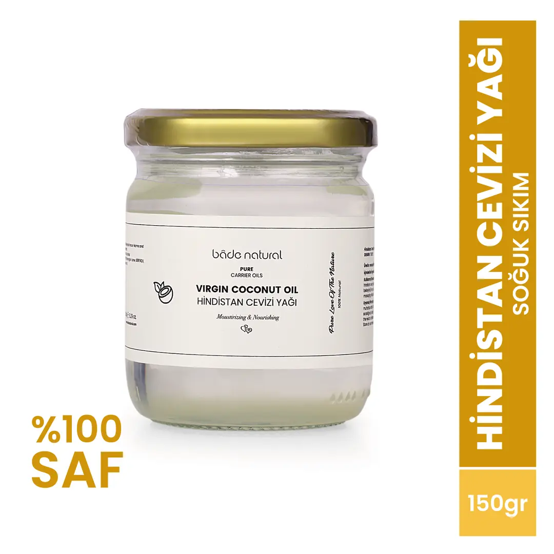 [BN.0046] coconut oil cold-pressed %100 pure 150 g