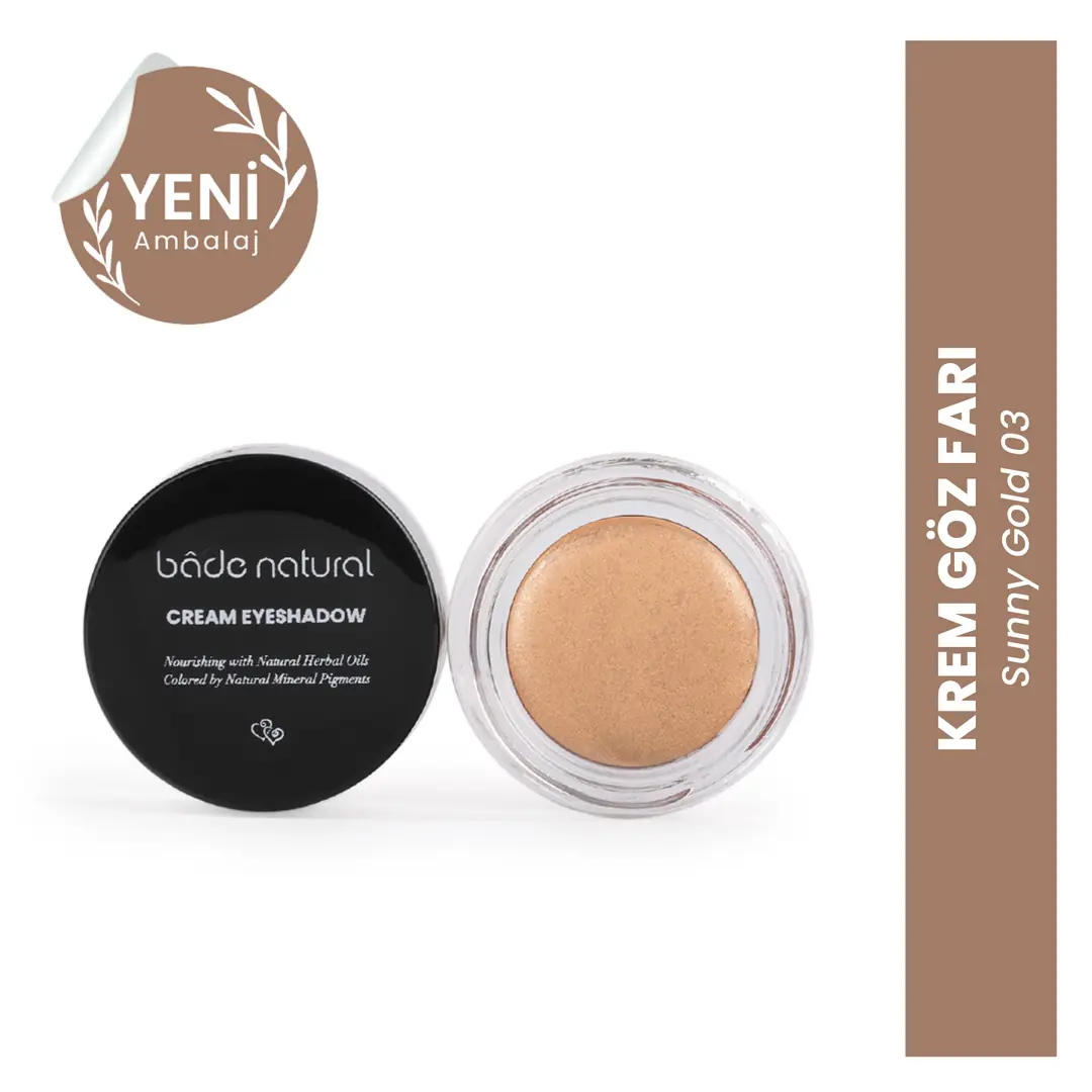 [BN.0320] cream for eyes Farı sunny gold 03 %100 natural
