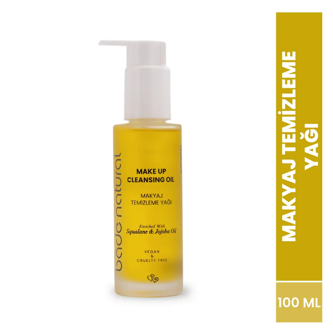 [BN.0379] Makyaj Temizleme oil jojoba and squalane with %100 natural and vegan 100 ml