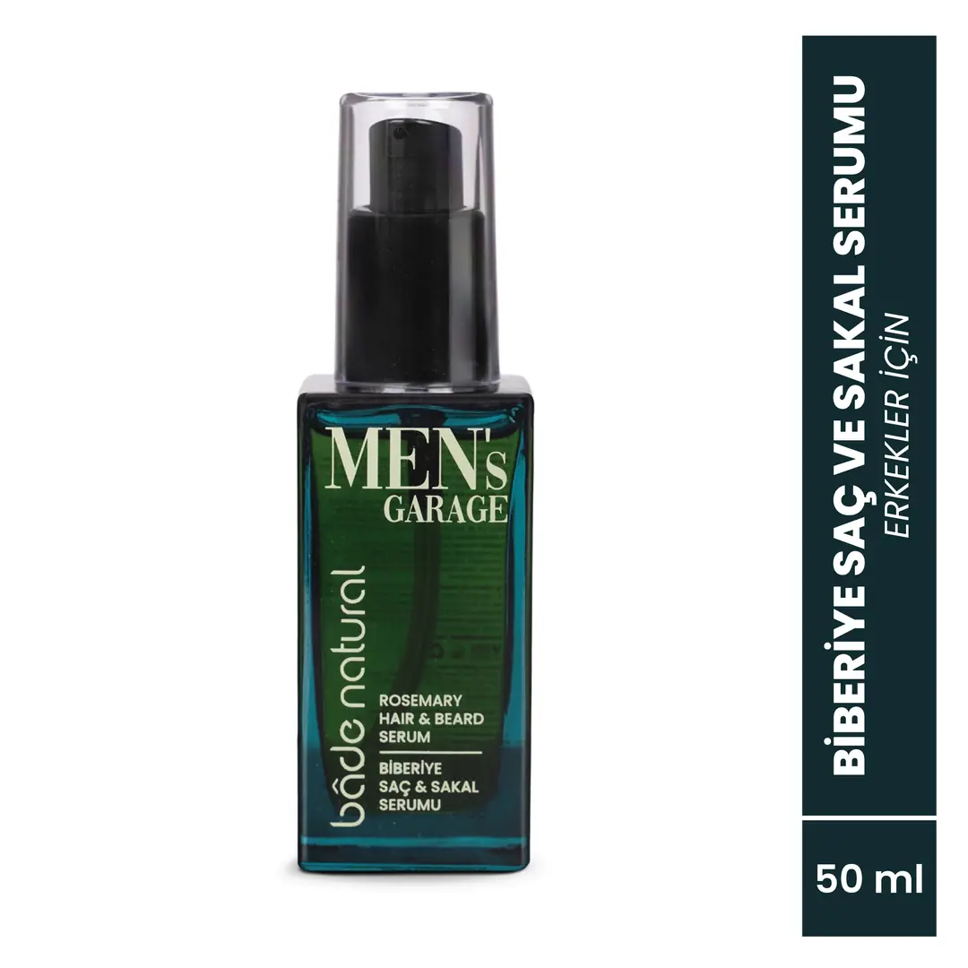 [BN.0411] Men's Garage rosemary for hair and beard serum nourishing and deep care 50 ml