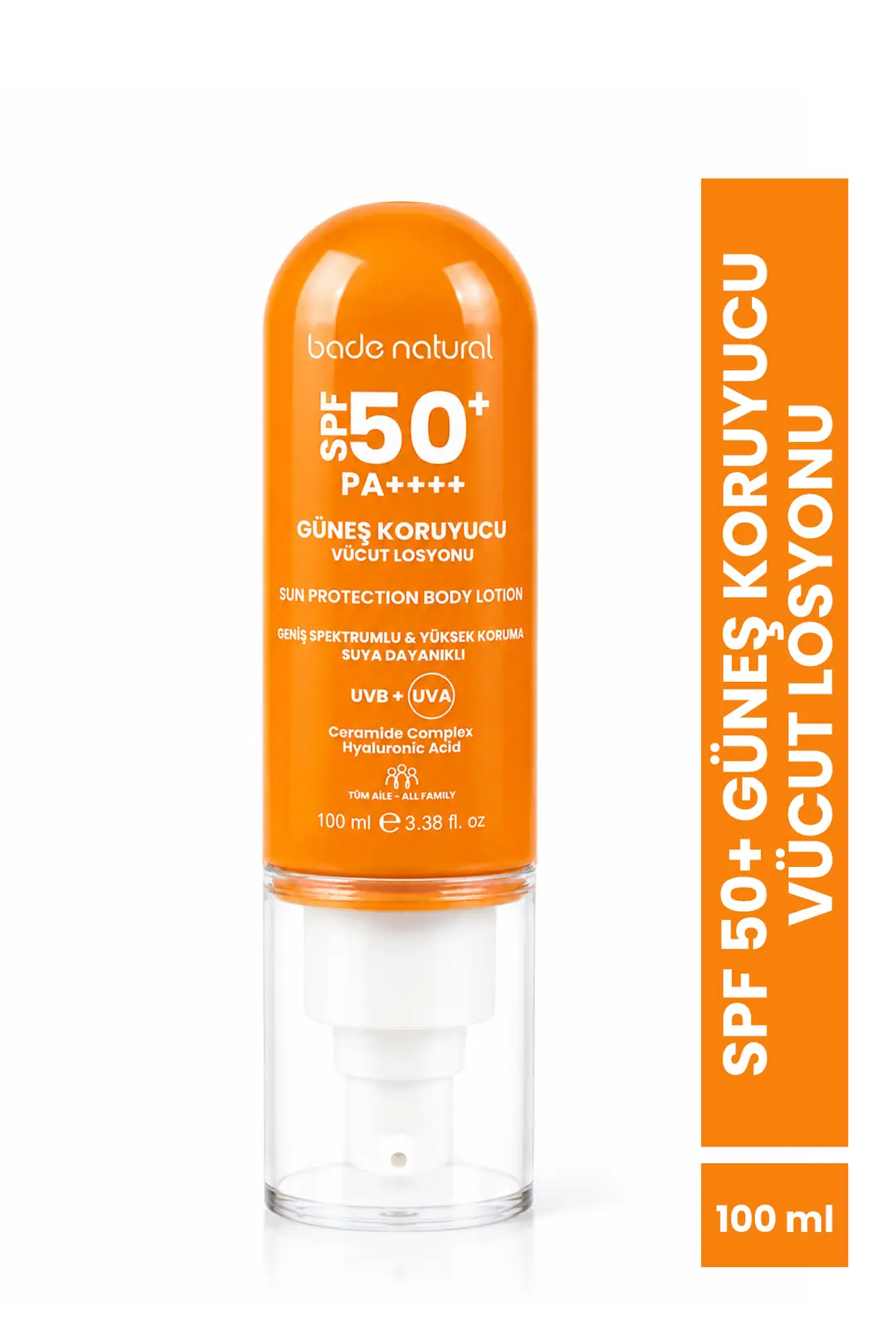 SPF 50+ солнцезащитный защитный для тела лосьон 100 ml