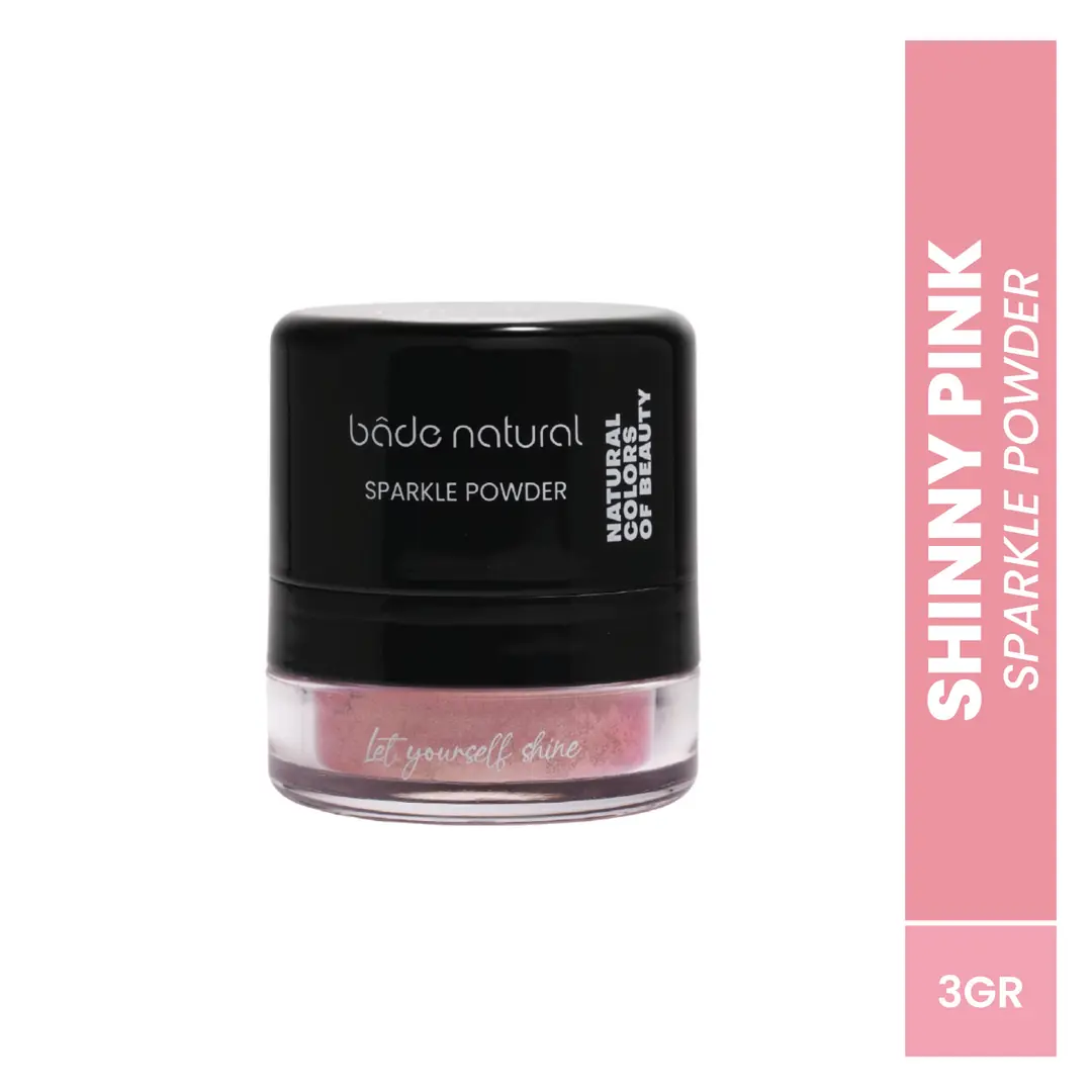 [BN.0383] Sparkle Powder shiny pink multi-purpose powder Işıltılı brightening %100 natural