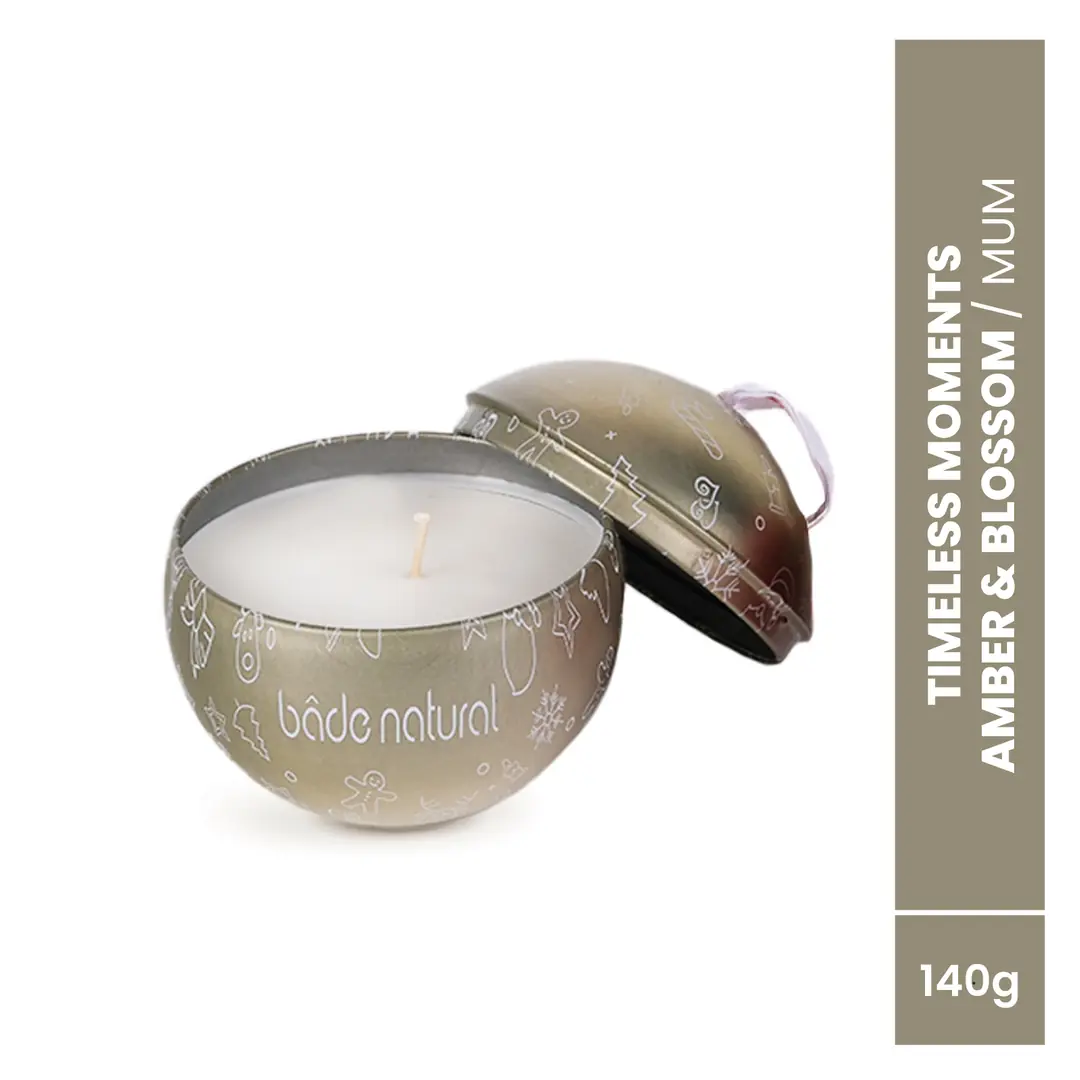 [BN.0402] Timeless Moments Amber&Blossom Soya candle 140 gr
