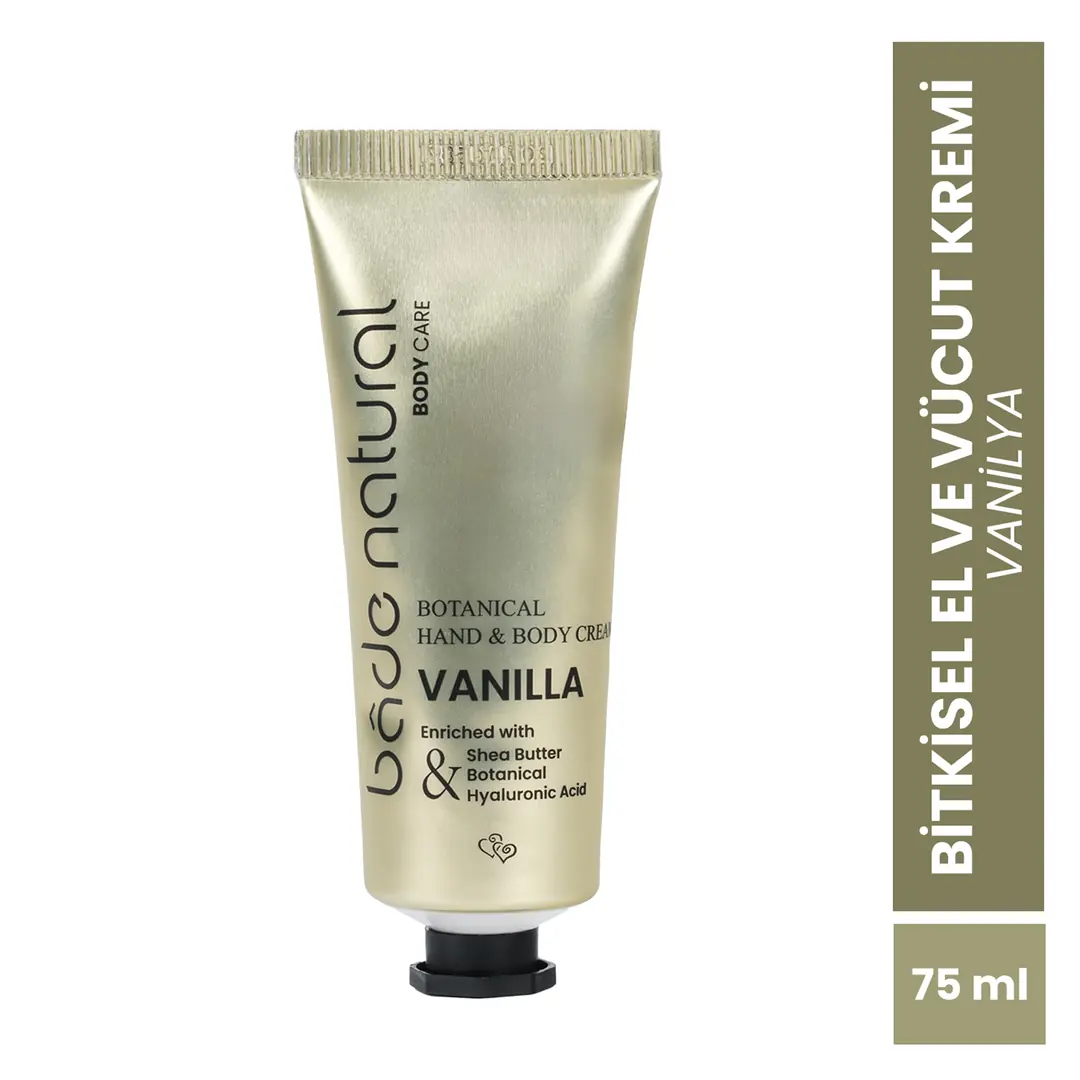 Vanilya растительный для рук и тела крем %100 натуральный и веганский 75ml