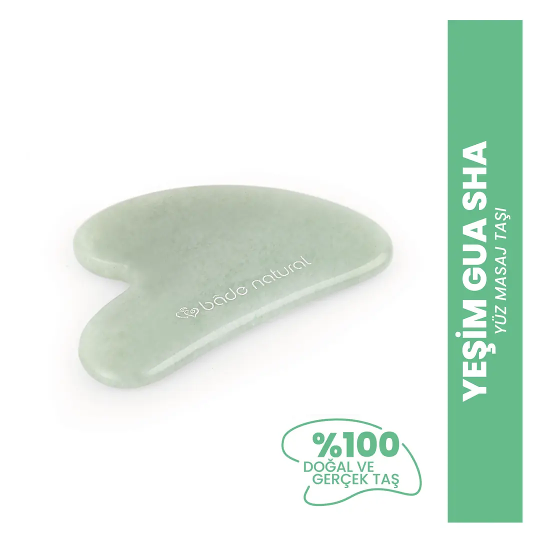 [BN.0167] jade gua sha %100 natural and genuine for face massage stone