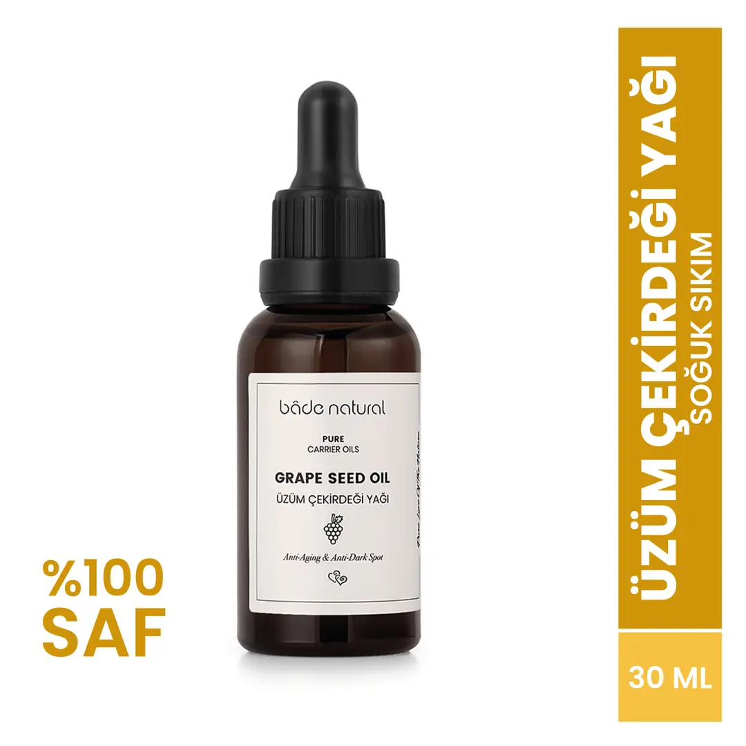 [BN.0244] grape seed oil cold-pressed %100 pure 30 ml