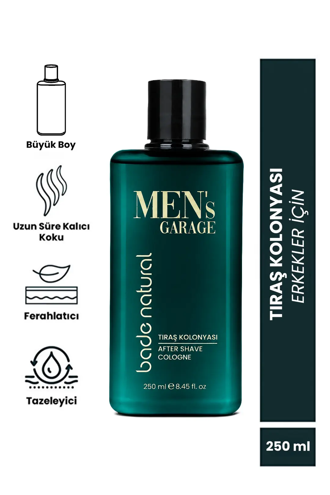 [BN.0524] Men's Garage soqol olishdan keyingi kolonya salqinlashtiruvchi va yangilovchi 250 ml