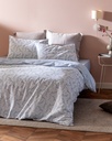Duvet Cover Set Octave, Double, 100% Cotton, Ranforce, Printed, with Fitted Sheet