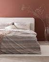 Duvet Cover Set Candide, Double, 100% Cotton, Madame Coco Crepe, Printed, with Fitted Sheet