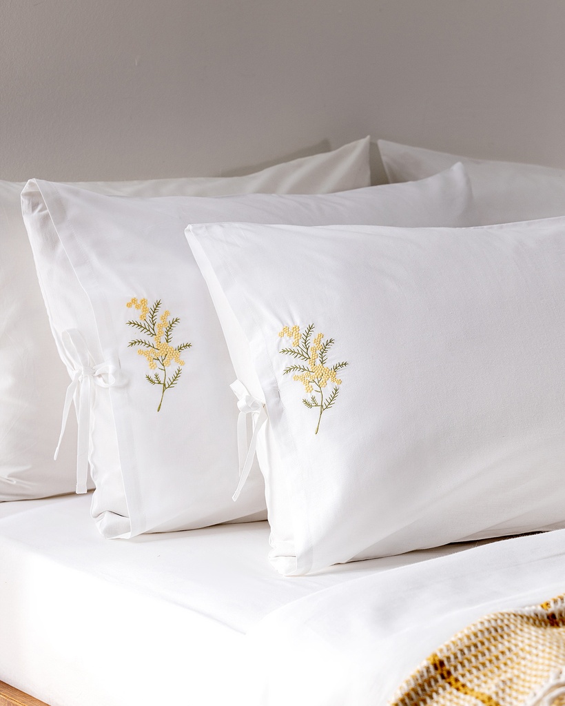 [8684427121993] Pillowcase Bresnay, 100% Cotton - Sarı