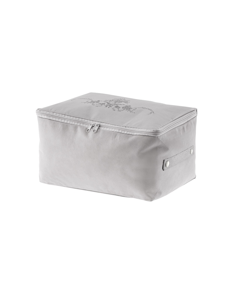 [8684427059357] Storage Case Çiçek, Desen, Printed - 30x22x18 cm (gray)