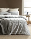 Choyshab to'plami Burnel, King Size, 100% paxta, Madame Coco firma krepi, naqshli, choyshabli