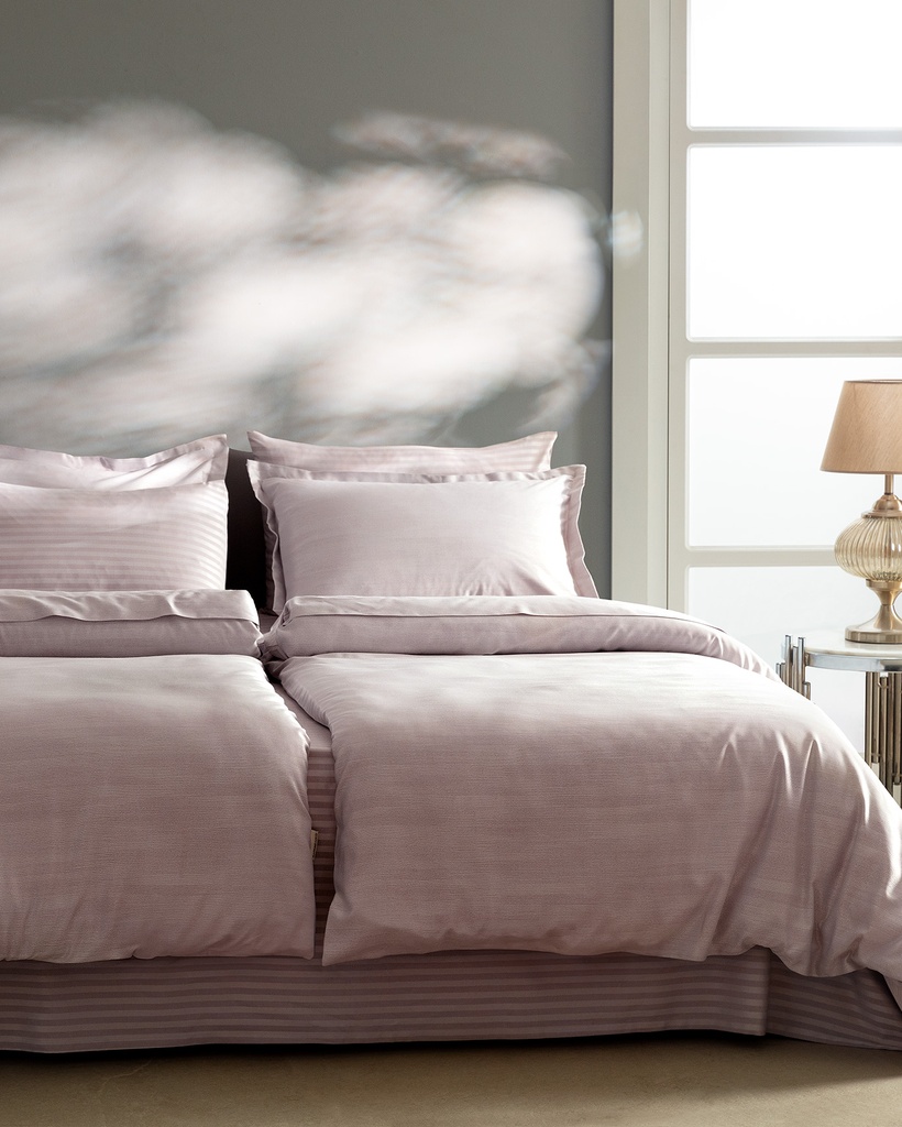 [8682116933742] Duvet Cover Set Angers, Family, Sıze, Jacquard, Sateen, with Fitted Sheet